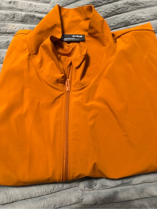 Under Armour Jackets & Blazers - Under Armour Women's Bright Orange Zip-Up Bomber Jacket